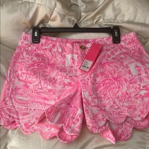 Lilly Pulitzer Buttercup Stretch Shorts NWT